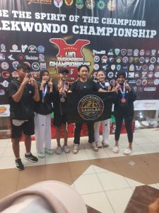 Najmi Naila Cucu Ketua Pemuda Pancasila Garut Raih Pretasi Di Kejuaraan UIN Taekwondo Champion Ship